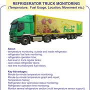 About Refrigerator Truck Monitoring in General