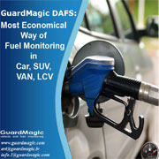 GuardMagic DAFS adapters allows by economical way embed fuel monitoring function for passenger cars, JEEPs, VANs,  LCV, etc.